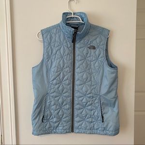 Light Blue Northface Vest